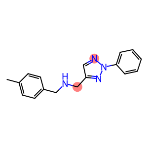 [(4-methylphenyl)methyl][(2-phenyl-2H-1,2,3-triazol-4-yl)methyl]amine