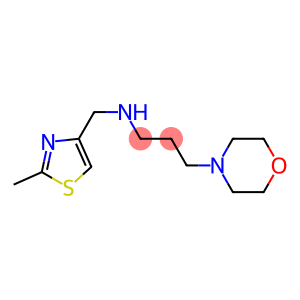 [(2-methyl-1,3-thiazol-4-yl)methyl][3-(morpholin-4-yl)propyl]amine