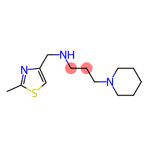 [(2-methyl-1,3-thiazol-4-yl)methyl][3-(piperidin-1-yl)propyl]amine