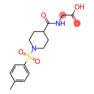 [({1-[(4-methylphenyl)sulfonyl]piperidin-4-yl}carbonyl)amino]acetic acid