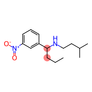 (3-methylbutyl)[1-(3-nitrophenyl)butyl]amine