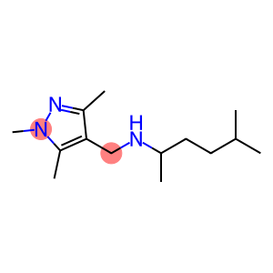 (5-methylhexan-2-yl)[(1,3,5-trimethyl-1H-pyrazol-4-yl)methyl]amine