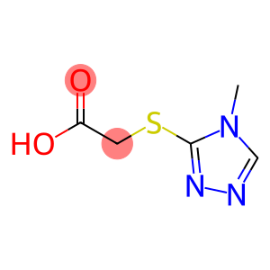 [(4-methyl-4H-1,2,4-triazol-3-yl)thio]acetic acid