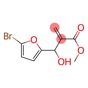 methyl 2-[(5-bromofuran-2-yl)(hydroxy)methyl]prop-2-enoate