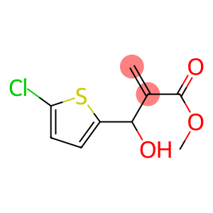 methyl 2-[(5-chlorothiophen-2-yl)(hydroxy)methyl]prop-2-enoate