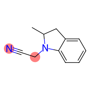 (2-methyl-2,3-dihydro-1H-indol-1-yl)acetonitrile