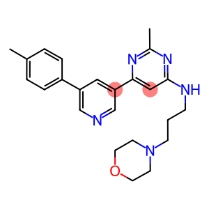 [2-METHYL-6-(5-P-TOLYL-PYRIDIN-3-YL)-PYRIMIDIN-4-YL]-(3-MORPHOLIN-4-YL-PROPYL)-AMINE