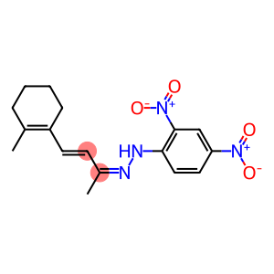 4-(2-METHYL-1-CYCLOHEXENYL)-TRANS-3-BUTEN-2-ONE2,4-DINITROPHENYLHYDRAZONE