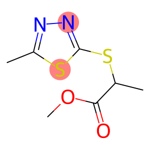 METHYL 2-[(5-METHYL-1,3,4-THIADIAZOL-2-YL)SULFANYL]PROPANOATE