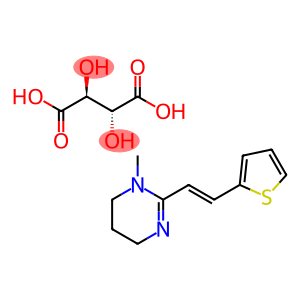 1-METHYL-2-(2-THIENYLVINYL)-1,4,5,6-TETRAHYDROPYRIMIDINE TARTARIC ACID,MESO