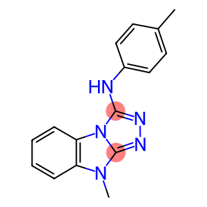 (9-METHYL-9H-BENZO[4,5]IMIDAZO[2,1-C][1,2,4]TRIAZOL-3-YL)-P-TOLYL-AMINE