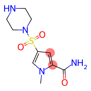 1-METHYL-4-(PIPERAZIN-1-YLSULFONYL)-1H-PYRROLE-2-CARBOXAMIDE