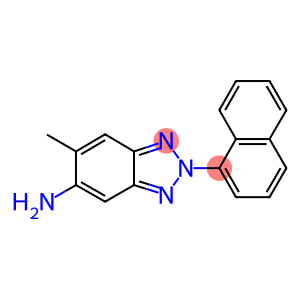 6-METHYL-2-NAPHTHALEN-1-YL-2H-BENZOTRIAZOL-5-YLAMINE