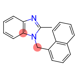 2-METHYL-1-(1-NAPHTHYLMETHYL)-1H-BENZIMIDAZOLE