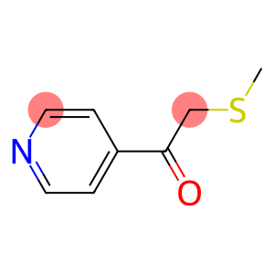 2-(METHYLTHIO)-1-(4-PYRIDINYL)-ETHANONE