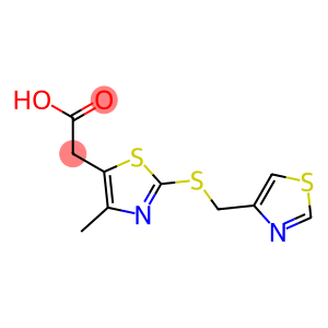 2-{4-methyl-2-[(1,3-thiazol-4-ylmethyl)sulfanyl]-1,3-thiazol-5-yl}acetic acid