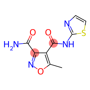 5-METHYL-N4-(1,3-THIAZOL-2-YL)-3,4-ISOXAZOLEDICARBOXAMIDE