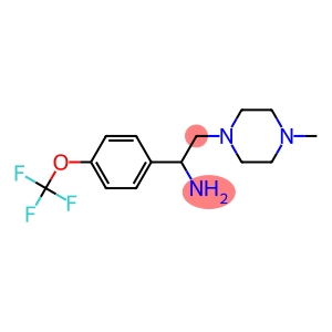 2-(4-methylpiperazin-1-yl)-1-[4-(trifluoromethoxy)phenyl]ethan-1-amine