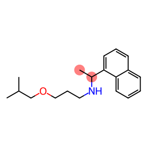 [3-(2-methylpropoxy)propyl][1-(naphthalen-1-yl)ethyl]amine