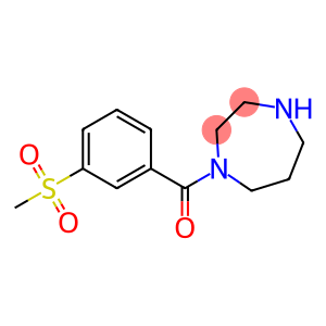 1-[3-(methylsulfonyl)benzoyl]-1,4-diazepane