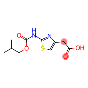 2-(2-{[(2-methylpropoxy)carbonyl]amino}-1,3-thiazol-4-yl)acetic acid