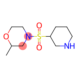 2-methyl-4-(piperidin-3-ylsulfonyl)morpholine