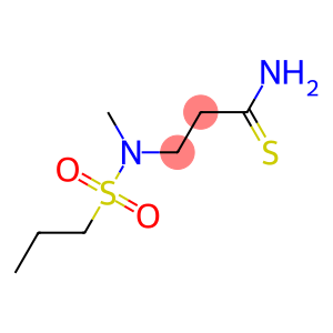 3-[methyl(propane-1-)sulfonamido]propanethioamide