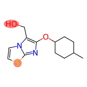 {6-[(4-methylcyclohexyl)oxy]imidazo[2,1-b][1,3]thiazol-5-yl}methanol