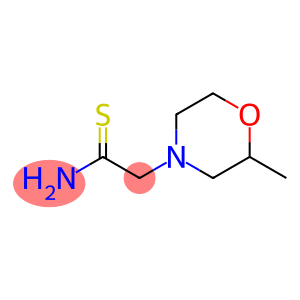 2-(2-methylmorpholin-4-yl)ethanethioamide