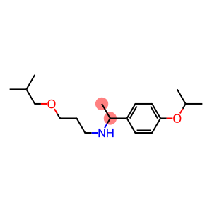 [3-(2-methylpropoxy)propyl]({1-[4-(propan-2-yloxy)phenyl]ethyl})amine