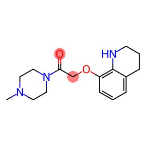 1-(4-methylpiperazin-1-yl)-2-(1,2,3,4-tetrahydroquinolin-8-yloxy)ethan-1-one