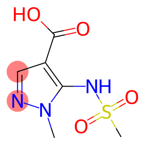 1-methyl-5-[(methylsulfonyl)amino]-1H-pyrazole-4-carboxylic acid