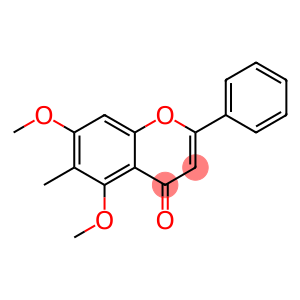 6-甲基-5,7-二甲氧基黄酮