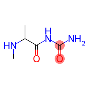 [2-(methylamino)propanoyl]urea