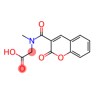 {methyl[(2-oxo-2H-chromen-3-yl)carbonyl]amino}acetic acid