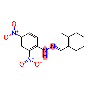 (2-METHYL-1-CYCLOHEXENYL)FORMALDEHYDE2,4-DINITROPHENYLHYDRAZONE