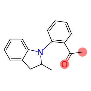 1-[2-(2-methyl-2,3-dihydro-1H-indol-1-yl)phenyl]ethan-1-one