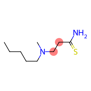 3-[methyl(pentyl)amino]propanethioamide