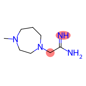 2-(4-methyl-1,4-diazepan-1-yl)ethanimidamide