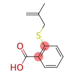 2-[(2-methylprop-2-enyl)thio]benzoic acid