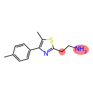 2-[5-methyl-4-(4-methylphenyl)-1,3-thiazol-2-yl]ethanamine