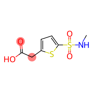 2-[5-(methylsulfamoyl)thiophen-2-yl]acetic acid