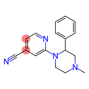 2-(4-methyl-2-phenylpiperazin-1-yl)isonicotinonitrile