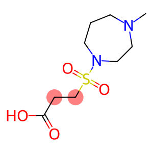 3-[(4-methyl-1,4-diazepane-1-)sulfonyl]propanoic acid