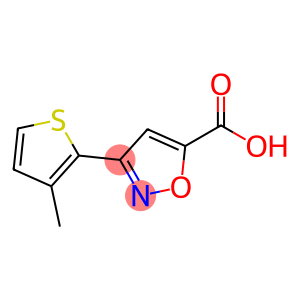 3-(3-methylthiophen-2-yl)-1,2-oxazole-5-carboxylic acid