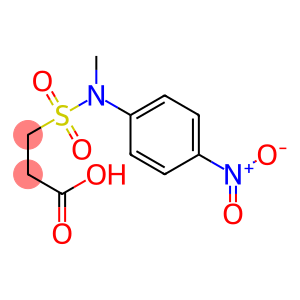 3-[methyl(4-nitrophenyl)sulfamoyl]propanoic acid