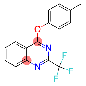 4-(4-METHYLPHENOXY)-2-(TRIFLUOROMETHYL)QUINAZOLINE