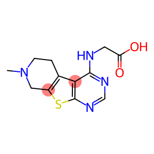 (7-METHYL-5,6,7,8-TETRAHYDRO-9-THIA-1,3,7-TRIAZA-FLUOREN-4-YLAMINO)-ACETIC ACID