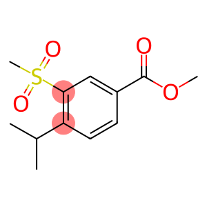 METHYL-3-METHYLSULFONYL-4-ISOPROPYL-BENZOATE