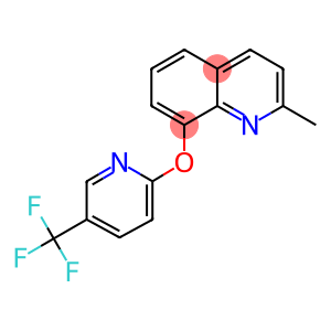 2-METHYL-8-(5-(TRIFLUOROMETHYL)(2-PYRIDYLOXY))QUINOLINE